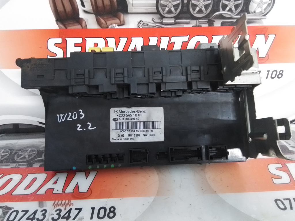 Panou sigurante Mercedes-Benz C-Class (2001-2007) [W203] 2.2 Motorina 2002, 2035451801 / 5DK008486-40