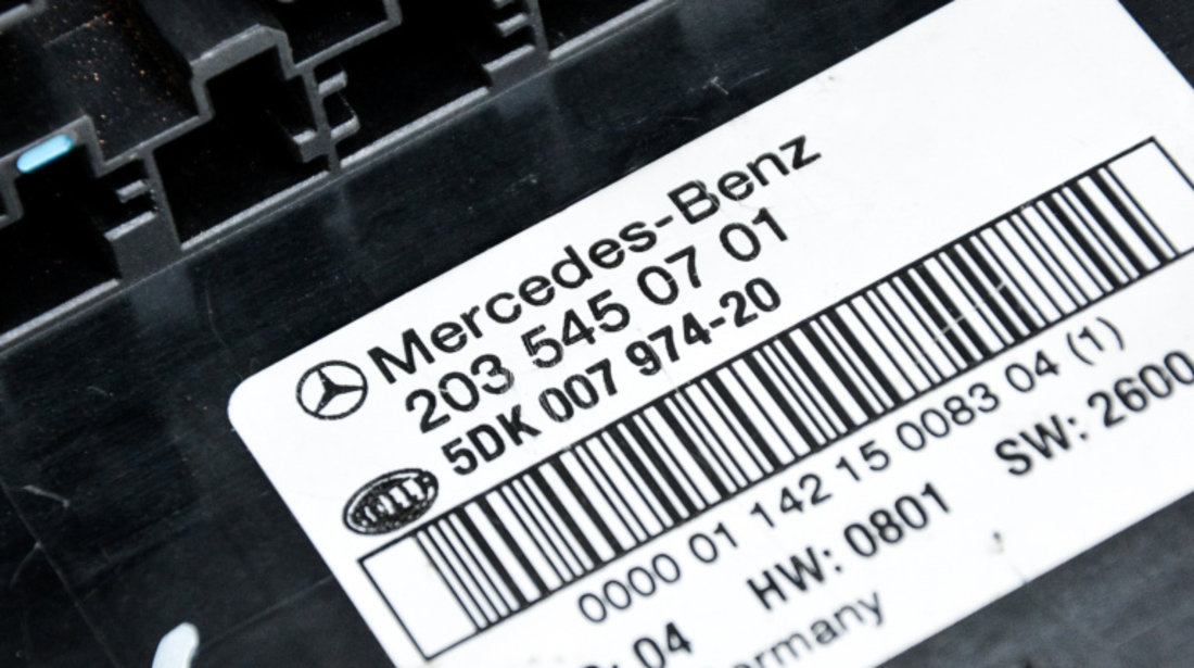 Panou Sigurante Mercedes-Benz C-CLASS (W203) 2000 - 2007 Benzina 2035450701 , 203 545 07 01 , 5DK00797420 , 5DK 007 974-20
