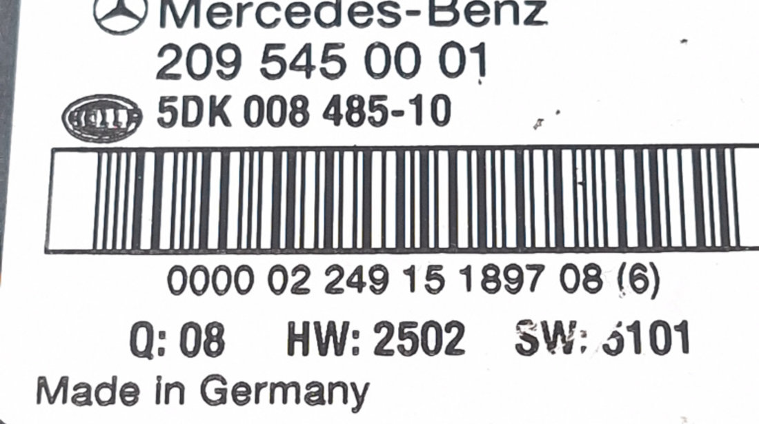 Panou Sigurante Mercedes-Benz C-CLASS (W203) 2000 - 2007 Motorina A2095450001, 2095450001, 5DK00848510, 00000224915189708