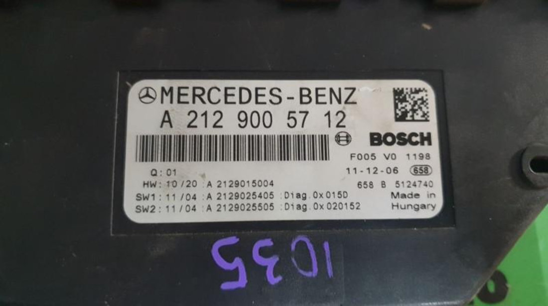 Panou sigurante Mercedes C-Class (2007->) [W204] a2129005712