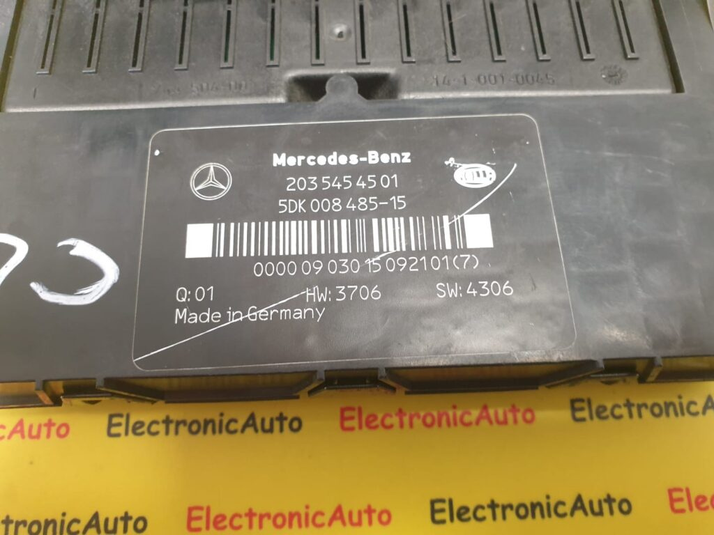 Panou sigurante Mercedes C-Class 2035454501, 5DK00848515