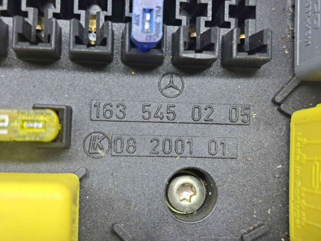 Panou sigurante Mercedes Clasa ML (W163) [Fabr 1998-2005] A1635450205
