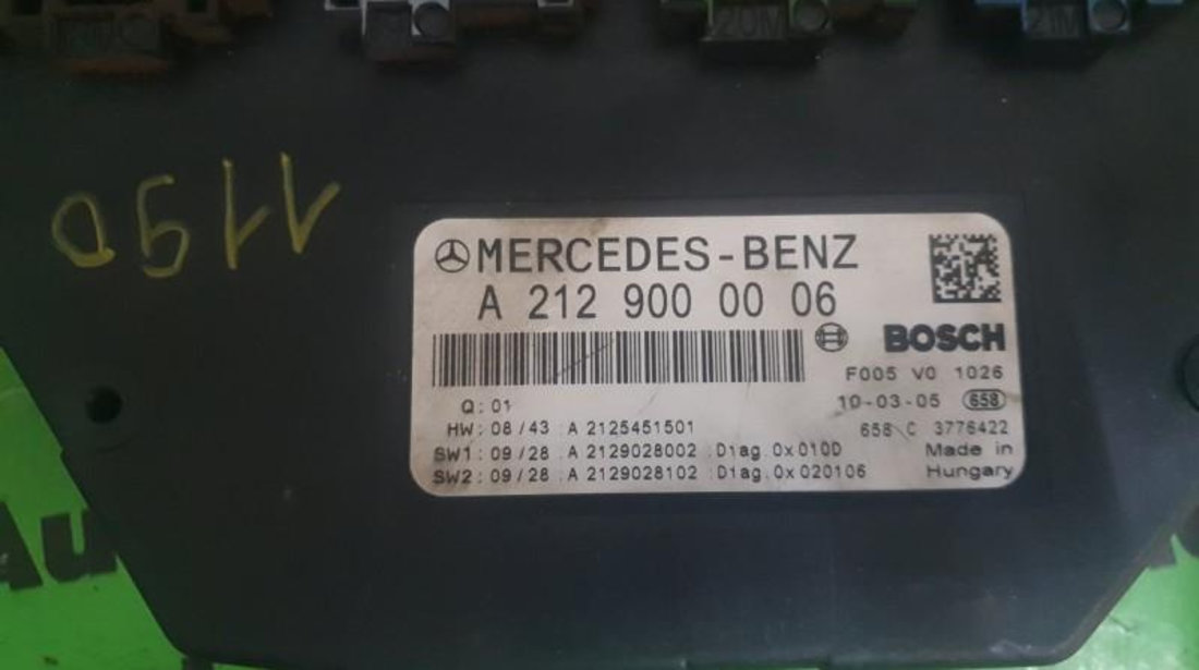 Panou sigurante Mercedes E-Class (2009->) [W212] a2129000006
