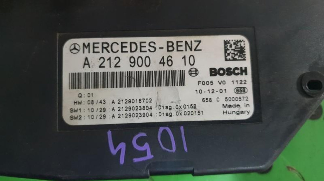 Panou sigurante Mercedes E-Class (2009->) [W212] a2129004610