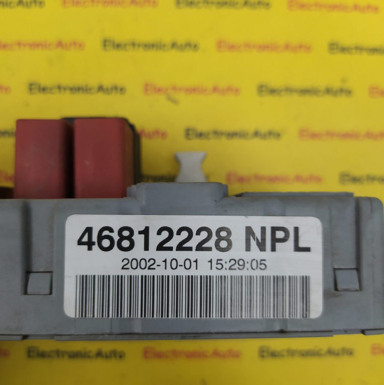 Panou Sigurante + Modul Confort Fiat Doblo, 46812228NPL, 46812231