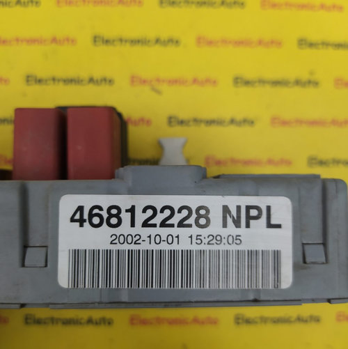 Panou Sigurante + Modul Confort Fiat Doblo, 46812228NPL, 46812231