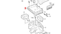 Panou sigurante motor Volkswagen Passat 3C 2.0 TDI...