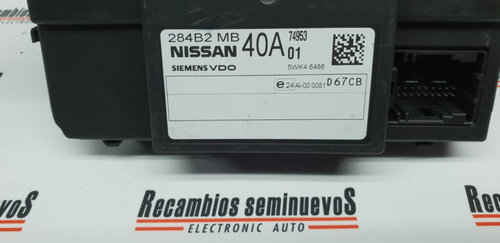 Panou sigurante NISSAN CABSTAR, 284B2MB40A, 5WK46486,