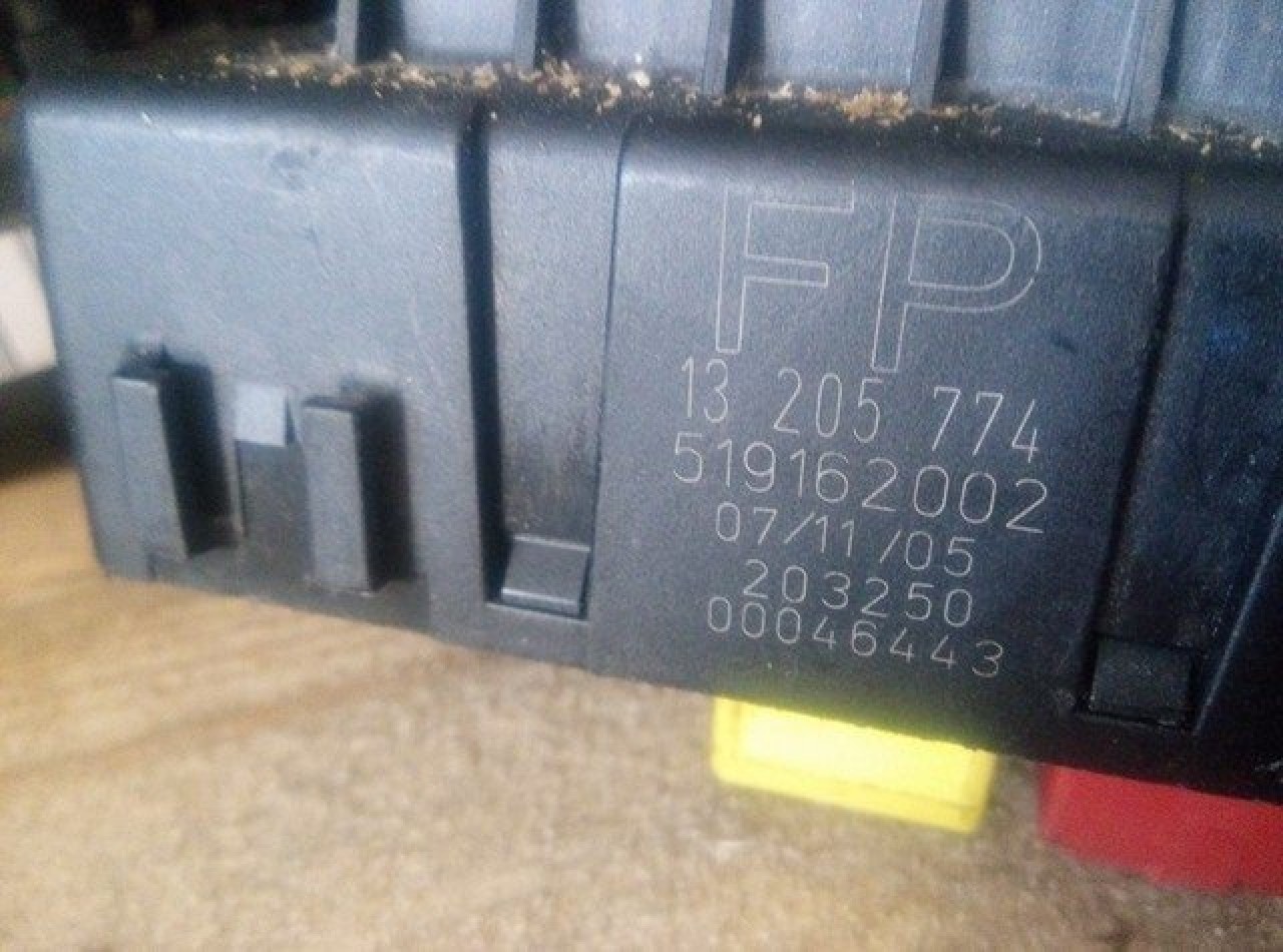 Panou sigurante opel vectra c signum cod 13205774
