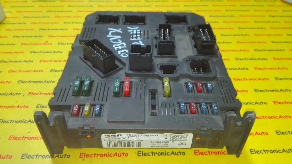 Panou sigurante Peugeot 206 9652474680