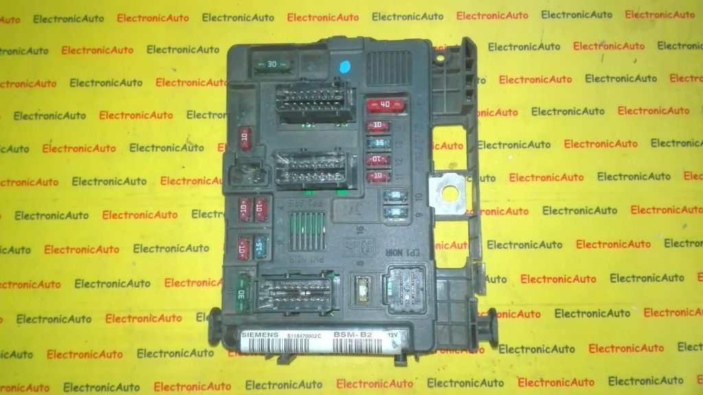 Panou sigurante Peugeot BSM B2 9643498980, S118470002C
