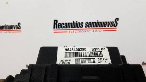 Panou sigurante Peugeot BSMB3, 9646405280,