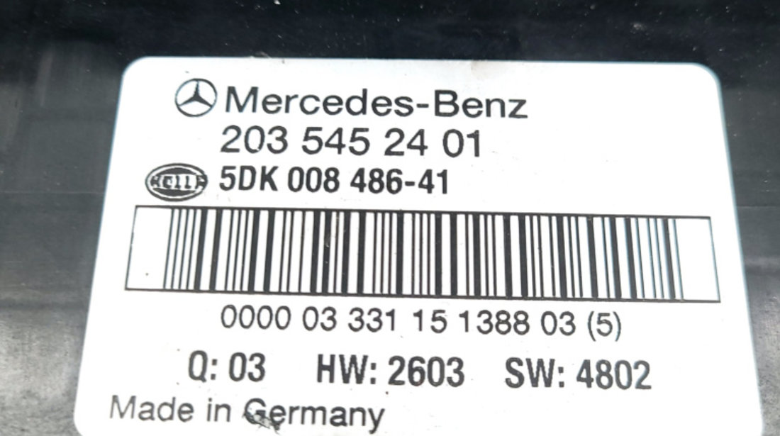 Panou Sigurante SAM Mercedes-Benz C-CLASS (W203) 2000 - 2007 Motorina A2035452401, 5DK00848641, 5DK 008 486 41