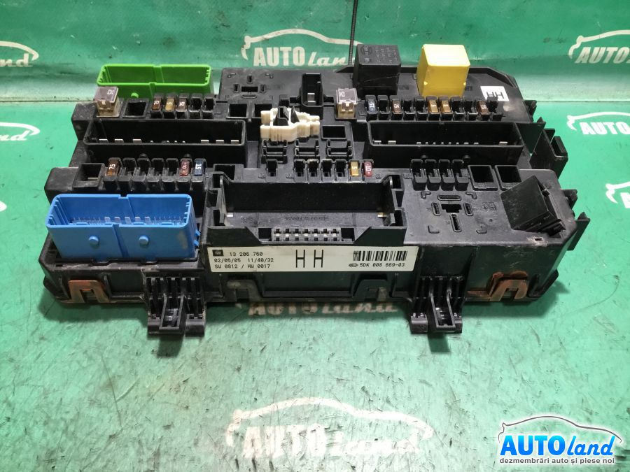 Panou Sigurante tablou 13206760 Hh Opel ZAFIRA A05 2005