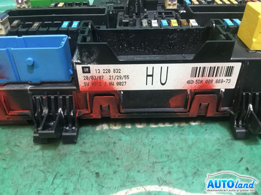 Panou Sigurante tablou 13220832 Opel ASTRA H 2004