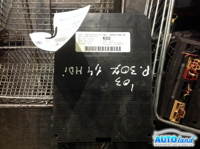 Panou Sigurante tablou 9650218180 1.4 HDI Peugeot 307 3A/C 2000