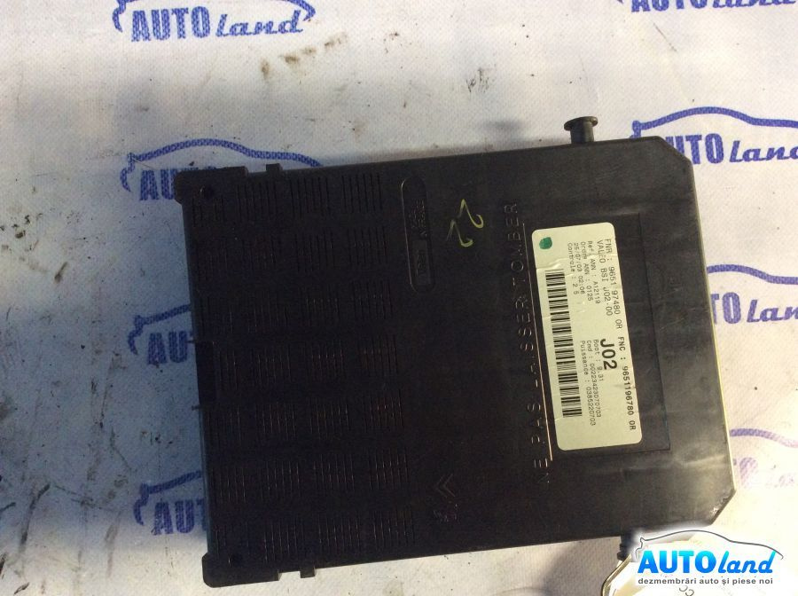 Panou Sigurante tablou 9651196780 2.0 Benzina Bsi Peugeot 307 CC 3B 2003