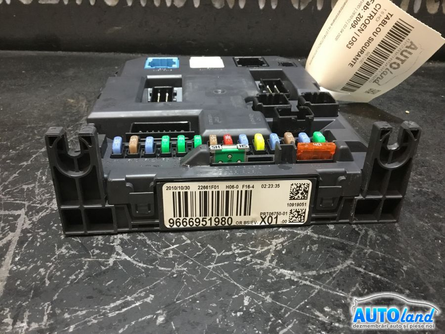 Panou Sigurante tablou 9666951980 1.6 HDI Citroen DS3 2009
