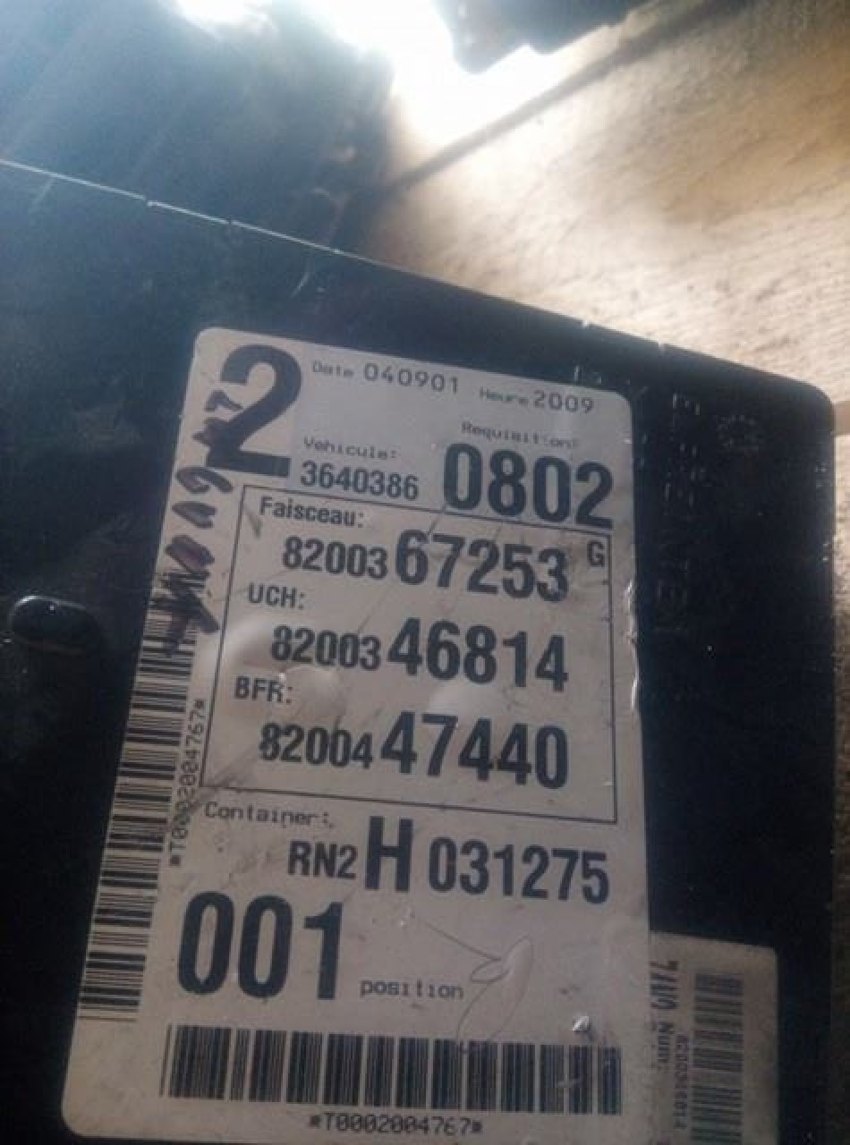 Panou sigurante(uch) renault laguna 2 cod 8200346814
