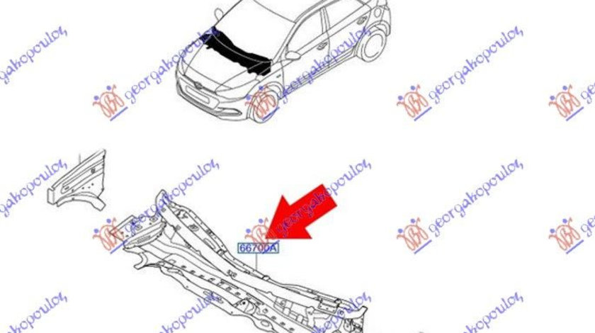 Panou Stergator Original Hyundai I20 2014-2015-2016-2017-2018