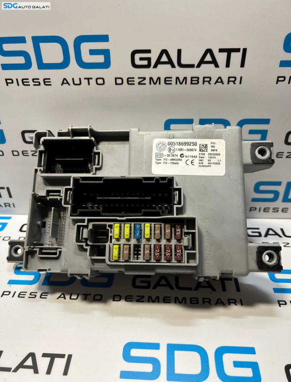 Panou Tablou Relee Sigurante Fiat Grande Punto 2005 - 2012 Cod 00518699250 [L3648]