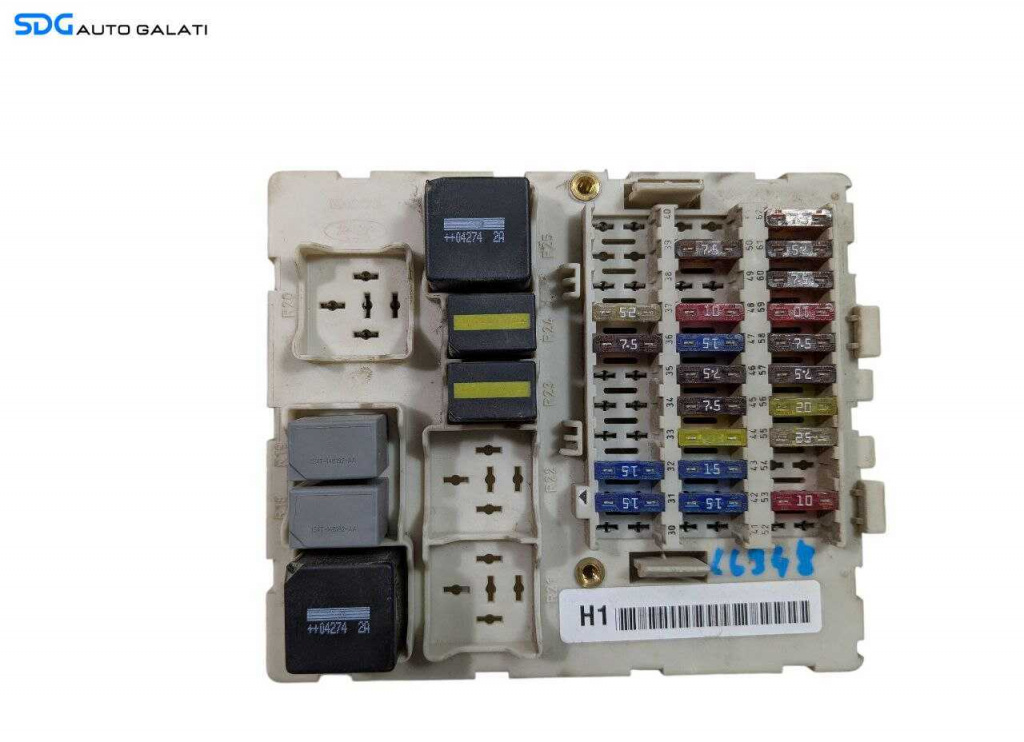 Panou Tablou Relee Sigurante Ford Focus 1 1998 - 2004 Cod 518273404 2M5T14A073BE [L6948]