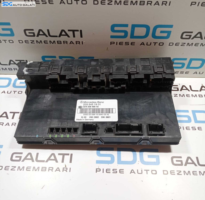 Panou Tablou Sigurante Mercedes Clasa C Class W203 2000 - 2007 Cod 2035451801 5DK00848640 [1268]