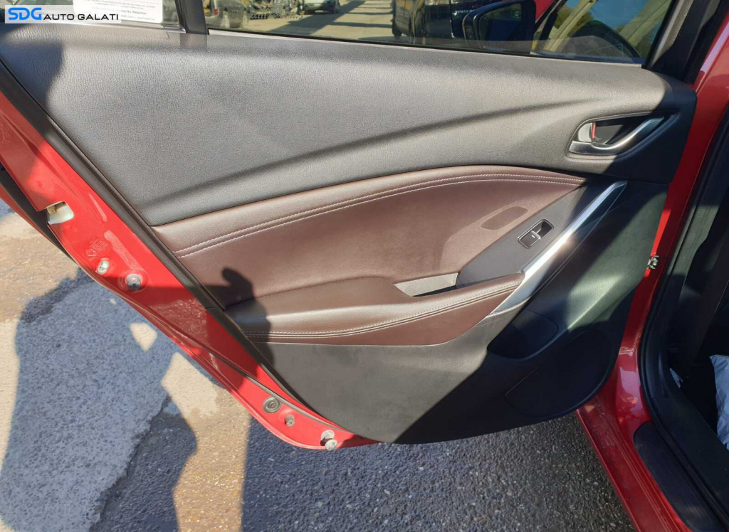 Panou Tapiterie Fata Interior de pe Usa Portiera Stanga Spate Mazda 6 III GJ Sedan Berlina 2013 - 2018 [C9624]