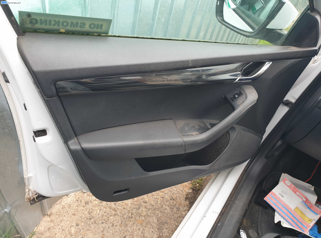 Panou Tapiterie Fata Interior Usa Portiera Stanga Fata Skoda Octavia 3 2013 - 2020 [K4838]
