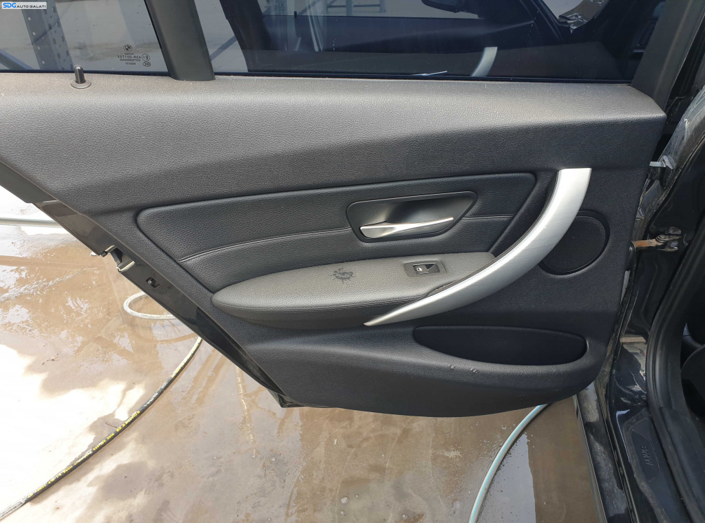 Panou Tapiterie Piele Fata Interior Usa Portiera Stanga Spate BMW Seria 3 F30 Sedan Berlina NFL Non Facelift 2011 - 2014 [K6676]