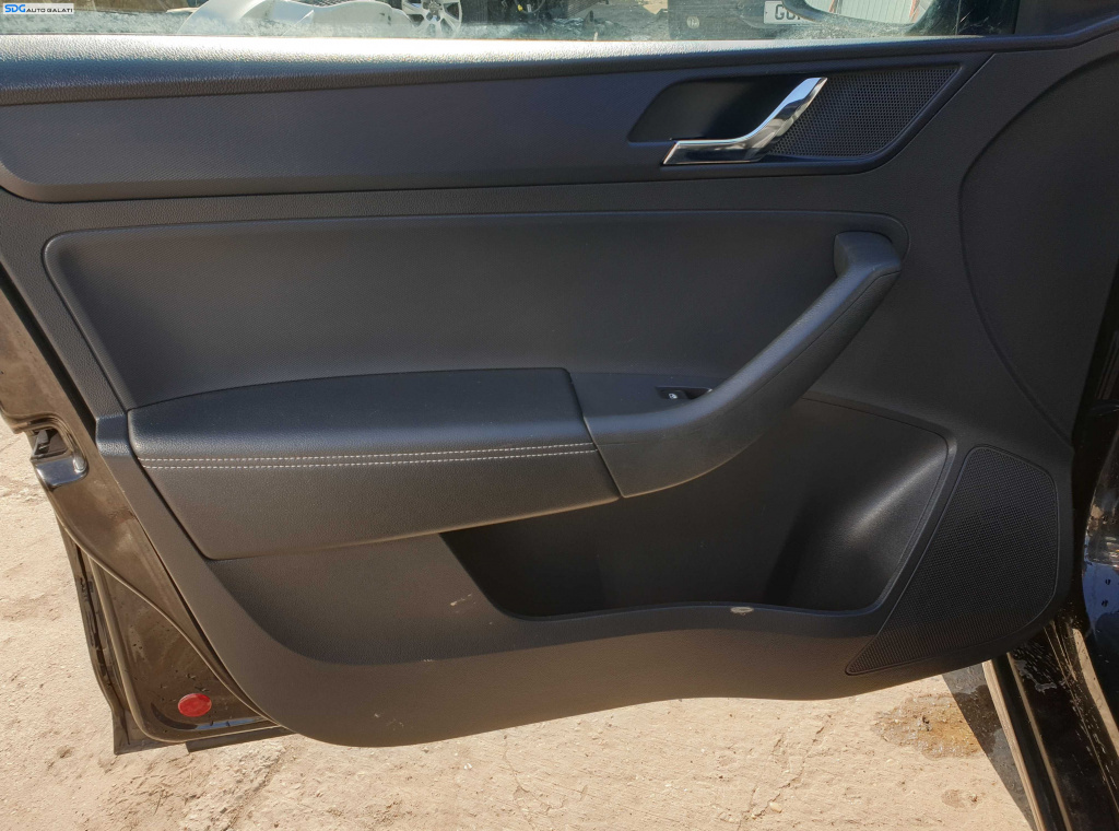 Panou Tapiterie Piele Fata Interior Usa Portiera Stanga Fata Sofer Skoda Rapid 2012 - 2017 [K4379]