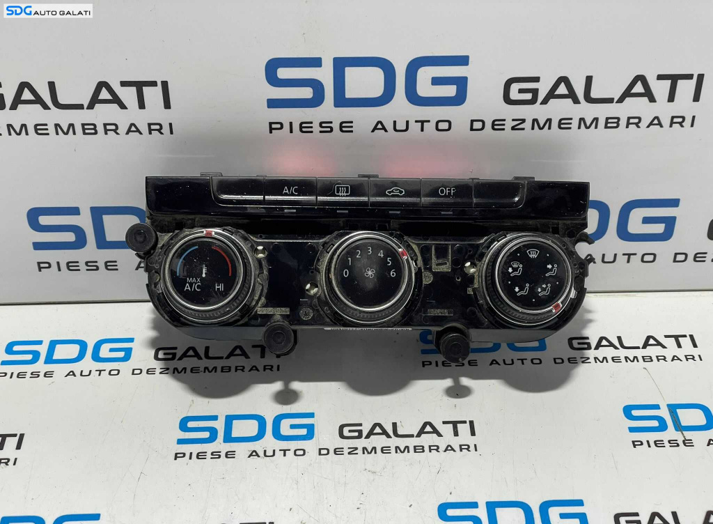Panou Unitate Comanda AC Aer Conditionat Clima Climatronic Volkswagen Golf 7 2013 - 2017 Cod 5G0907426M [L2876]