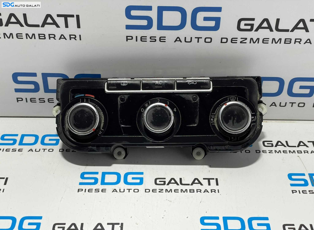 Panou Unitate Comanda AC Aer Conditionat Clima Climatronic Volkswagen Passat CC 2008 - 2012 Cod 7N0907426AM [L2875]