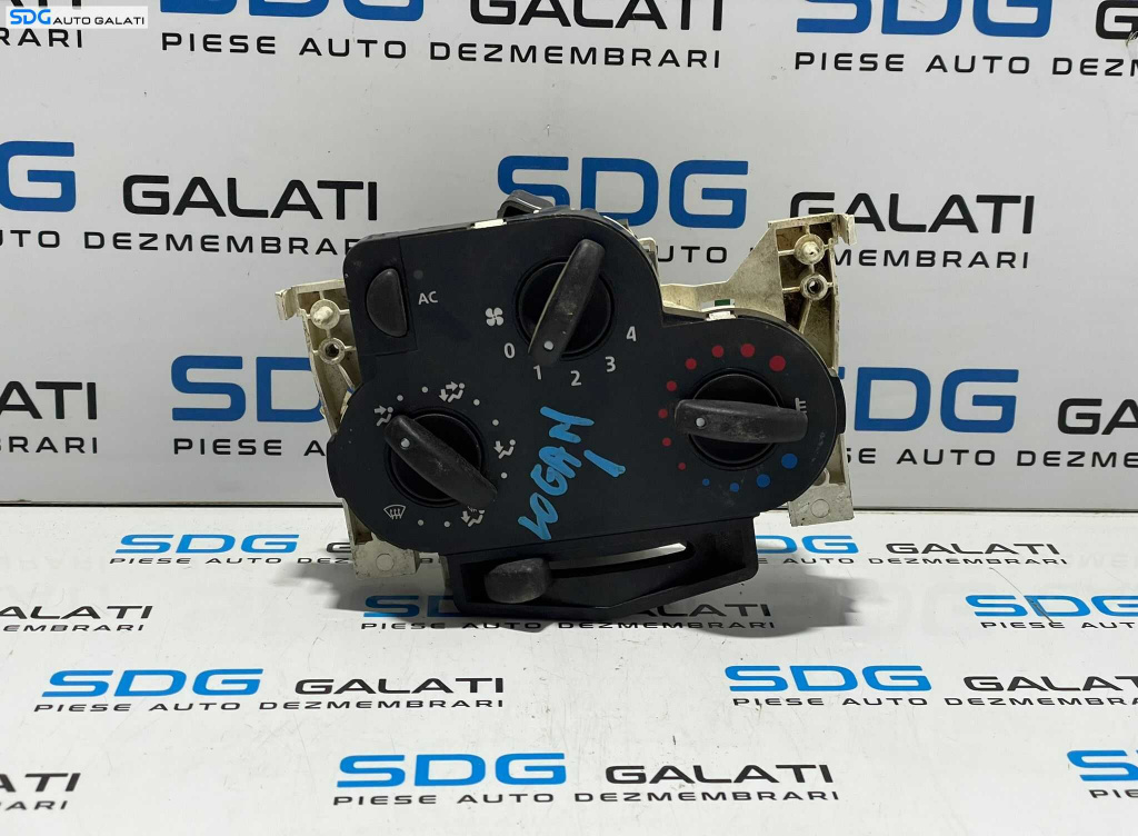Panou Unitate Comanda AC Aer Conditionat Clima Climatronic Dacia Logan 1 2004 - 2012 Cod 69570001 [L2867]
