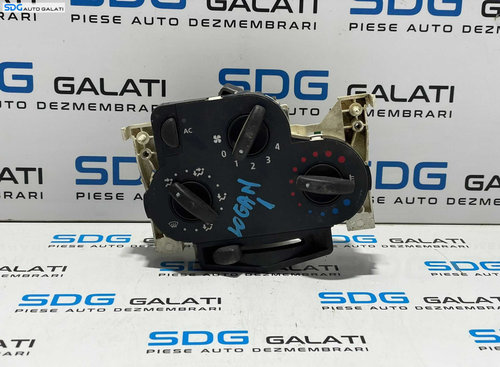 Panou Unitate Comanda AC Aer Conditionat Clima Climatronic Dacia Logan 1 2004 - 2012 Cod 69570001 [L...