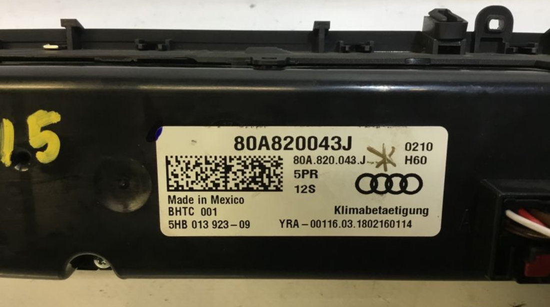 Panou Ventilatie 80a820043j Audi Q5 II 2016-2020