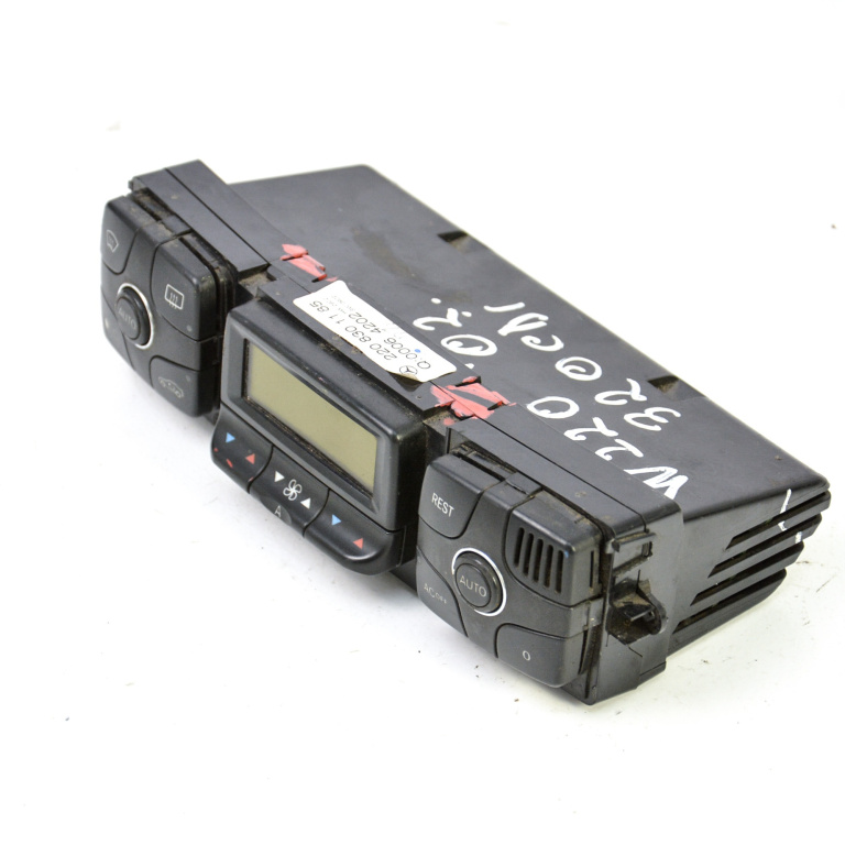 Panou Ventilatie / Panou Comanda Clima / Ac AC / Aer Conditionat Mercedes-Benz S-CLASS (W220) 1998 - 2005 2208301185, 220 830 11 85, 2440003001, 24 40 0030 01