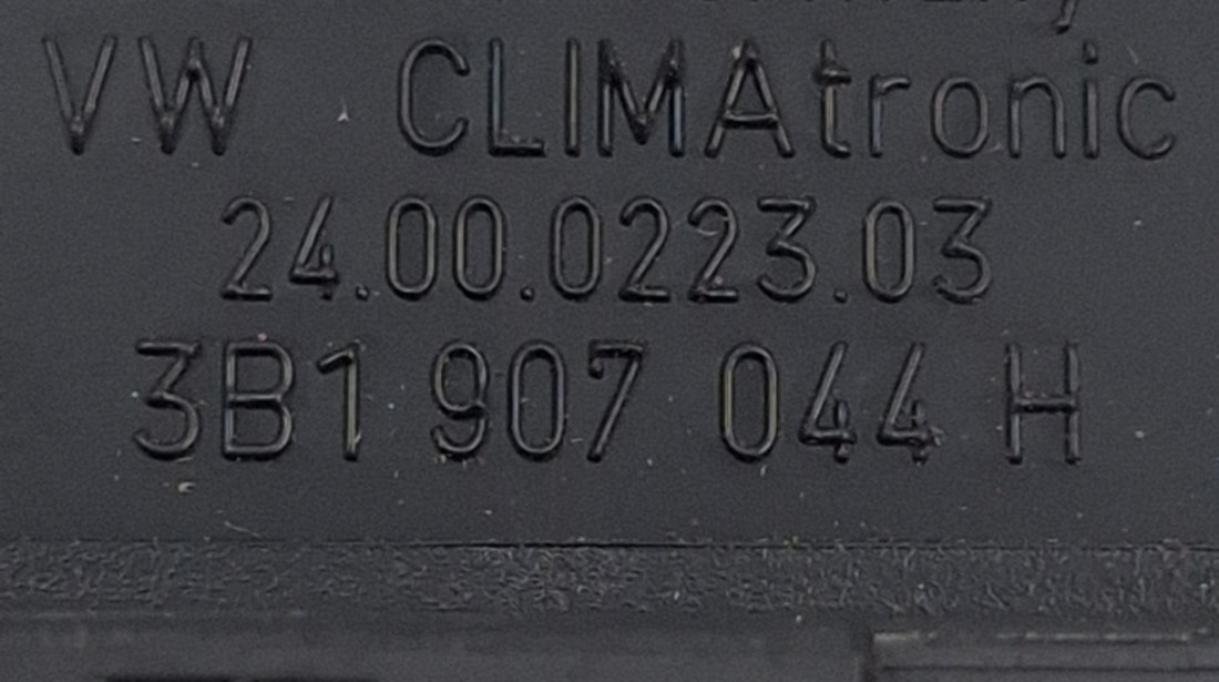 Panou Ventilatie / Panou Comanda Clima / Ac AC / Aer Conditionat,clima / Climatronic VW PASSAT B5, B5.5 1996 - 2005 3B1907044H, 3B1 907 044 H, 2400022303, 24 00 0223 03