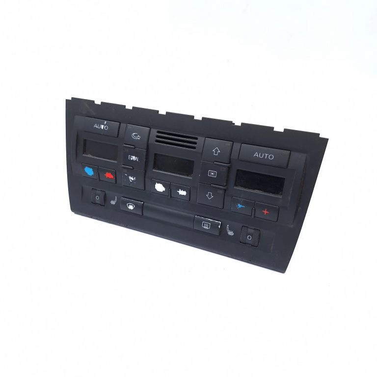 Panou Ventilatie / Panou Comanda Clima / Ac Audi A4 B7 (8E) 2004-2008 2.0 Tdi Bpw Motorina Ac / Aer Conditionat Clima / Climatronic 8E0820043, 8E0820043Bm, 0750912 Vdo