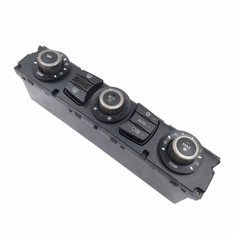 Panou Ventilatie / Panou Comanda Clima / Ac Bmw 5 (E60, E61) 2003-2010 520 I M54 B22 (226S1) Benzina Ac / Aer Conditionat Clima / Climatronic 6411695682701, 6411-6956827-01, 900251550018, 90025-1550018, 0372125 Preh