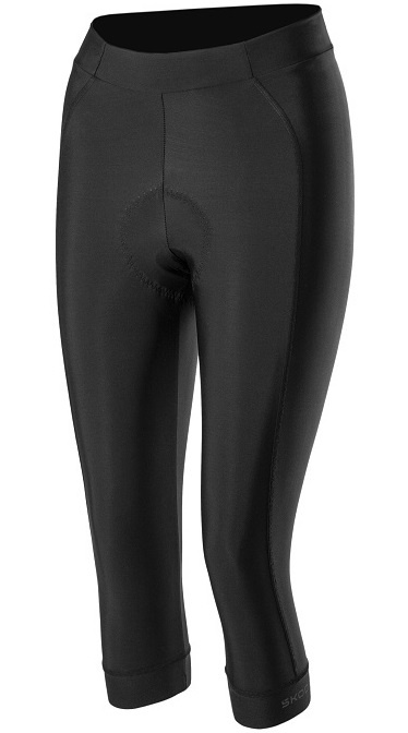 Pantaloni CIclism Femei Oe Skoda Cycling Negru Marimea XL 6U0084615D