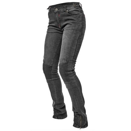 Pantaloni Moto Adrenaline Rock Lady Ppe Negru Marime L ADR0402/20/10/L