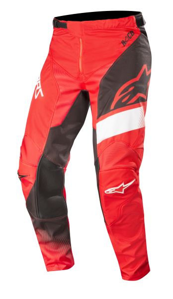 Pantaloni Moto Alpinestars Mx Racer Supermatic Negru / Rosu / Alb Marimea 28 3721519/312/28