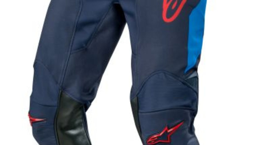 Pantaloni Moto Alpinestars Mx Racer Tech Copmass Albastru Marimea 28 3722119/7738/28