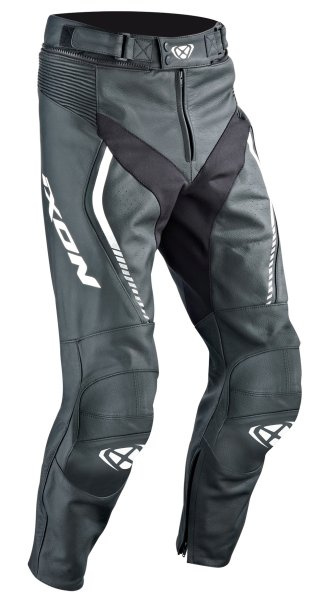 Pantaloni Moto Ixon Fighter Pant Negru / Alb Marimea M 200201007-1015/M