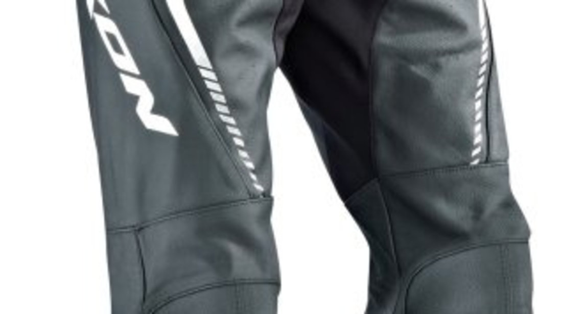 Pantaloni Moto Ixon Fighter Pant Negru / Alb Marimea M 200201007-1015/M