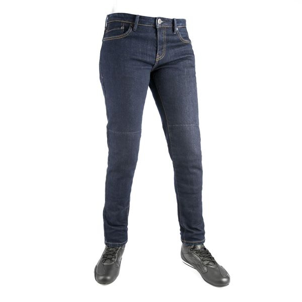 Pantaloni Moto Oxford Wear Jean Slim Ce Aa Albastru Marimea 10 DW199202R10-OX