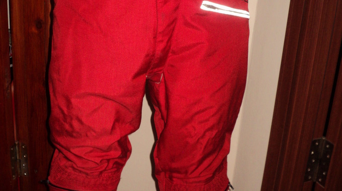 pantaloni moto,rock,chopper,strada din piele naturala cu snur,siret