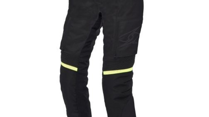 Pantaloni Moto Spyke Equator Dry Tecno Pantaloni Lady Antracit / Negru / Galben Marimea 40 120730/10186/40