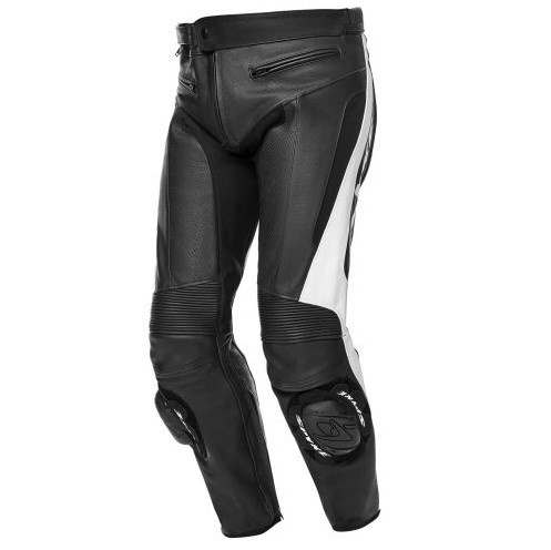 Pantaloni Moto Spyke If Slider Negru / Alb Marimea 48 110415/10102/48